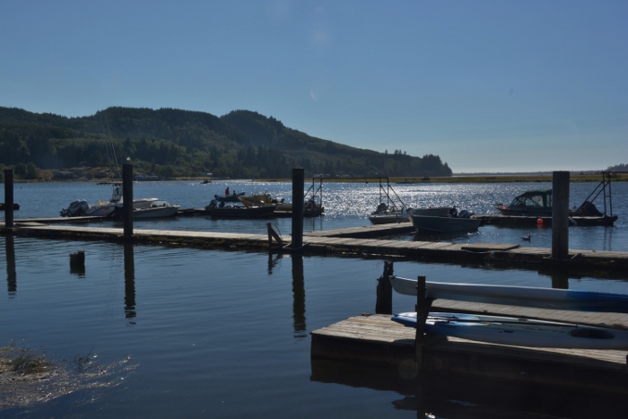 the town of Wheeler and its small harbor